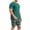 Green, variant on GERsome Men's Short Sleeve Crewneck Pullover Tops and Shorts Set 2 Piece Workout Outfits Casual Summer Tracksuits Sets XL-4XL