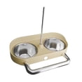 thumbnail image 2 of Almencla Bird Feeder for Cage No Mess Cage Accessory for Small to Medium Birds Parrot Yellow Round, 2 of 8