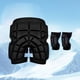 thumbnail image 4 of Xihbxyly Rodilleras para Patinaje Sobre Ruedas, Juego de Protección Resistente a Impactos, Diseño Ajustable para Mayor Comodidad, Materiales Transpirables, Equipo Deportivo para Patinaje, Skateboardi, 4 of 6