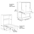 thumbnail image 2 of Hiddenbed Murphy Bed Hardware Kit – Smart Design Murphy Bed Kit – Heavy Duty Mechanism Bed Hardware Kit, Effortless to Pull Down & Fold Back Murphy Bed DIY Kit (Vertical Double/Full), 2 of 2
