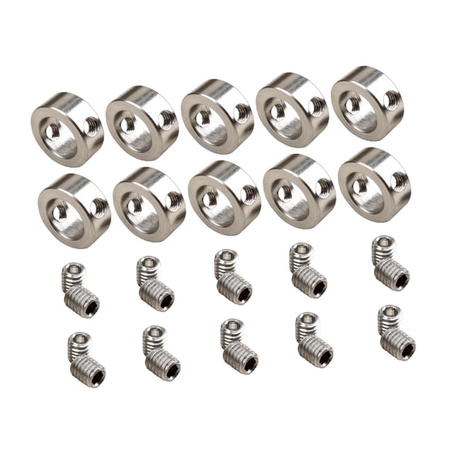 10 piezas de topes para brocas, brocas consistentes, buena resistencia, herramienta para carpintería, anillo limitador de profundidad, anillo de 8 mm