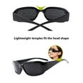 thumbnail image 2 of Small Holes Pinhole Glasses Plastic Anti-fatigue Eye Exercise Correction Glasses for Sports, 2 of 7