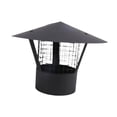 thumbnail image 1 of Reemplazo de tapa de ventilación de tapa de chimenea de acero inoxidable resistente para chimenea Apto para tubo de 125 mm, 1 of 9