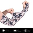 thumbnail image 3 of Fotbe Lilies Flowers UV Sun Protection Arm Sleeves - Tattoo Cover Up - Basketball Arm Sleeve UPF 50 Cooling for Men Women, 3 of 8