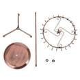 thumbnail image 6 of FRCOLOR  Rack Bust Swivel Necklace Holder Polished Hooks Jewelry Organizer, 6 of 8