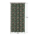 thumbnail image 5 of Green Highland Cow Dinosaur Pattern Shower Curtain 36"x72" ,Bathroom Decorative Shower Curtains Set with 12 Hooks,Modern Waterproof Washable Shower Curtain, 5 of 6