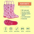 thumbnail image 2 of Ballerina Rain Boots, size 13, 2 of 5