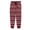 Red - berry, variant on P.J. Salvage Womens Fair Isle Moose Pajama Jogger Pants, Red, Large
