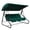 Green, variant on Outdoor Swing Top Canopy Replacement Cover 3 Seat Swing Top Cover UV Resistant for 3 Seat Porch Swing Top Fits 77x48x9 Inch Garden Patio Swing Top Replacement Cover for Outdoor Swing