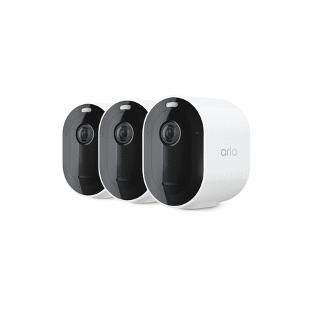 Arlo Pro 5S 2K Spotlight Camera - 3 Pack Security Cameras Wireless Outdoor, Dual Band Wi-Fi, Color Night Vision, 2-Way Audio, Home Security Cameras, Home Improvement