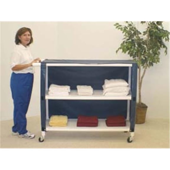 MJM International 350T-2C Linen Cart