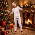 thumbnail image 2 of Lvotionpl 2026 Matching Family Christmas Pjs, Matching Christmas Pajamas Long Sleeve Top & Pants Set Matching Holiday Family Pajama Xmas Sets, 2 of 6