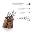 thumbnail image 2 of Cangshan N1 Series 1022605 German Steel Forged 5-Piece Starter Knife Block Set, Walnut, 2 of 4
