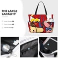 thumbnail image 2 of Lsque Sanrio Beach Travel Bag - Water-Resistant, Large Capacity Lightweight Tote with 7 Pockets for Women and Men - Perfect for Beach, Pool, Gym, and Travel, 2 of 6