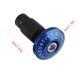 thumbnail image 4 of Tapas de enchufe deslizantes para manillar de motocicleta, 22mm, 7/8 pulgadas, para carreras, ATV, todoterreno, color azul, 4 of 8