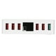 thumbnail image 5 of Cargador USB QC 3.0 de 6 puertos, estación de carga inteligente con pantalla digital de carga rápida, 100-240 V, enchufe británico de 100-240 V, 5 of 5