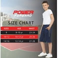 thumbnail image 7 of Power Forward 4 Pack: Boys Youth Athletic Active Performance Sports Workout Basketball Lightweight Gym Shorts, 7 of 7