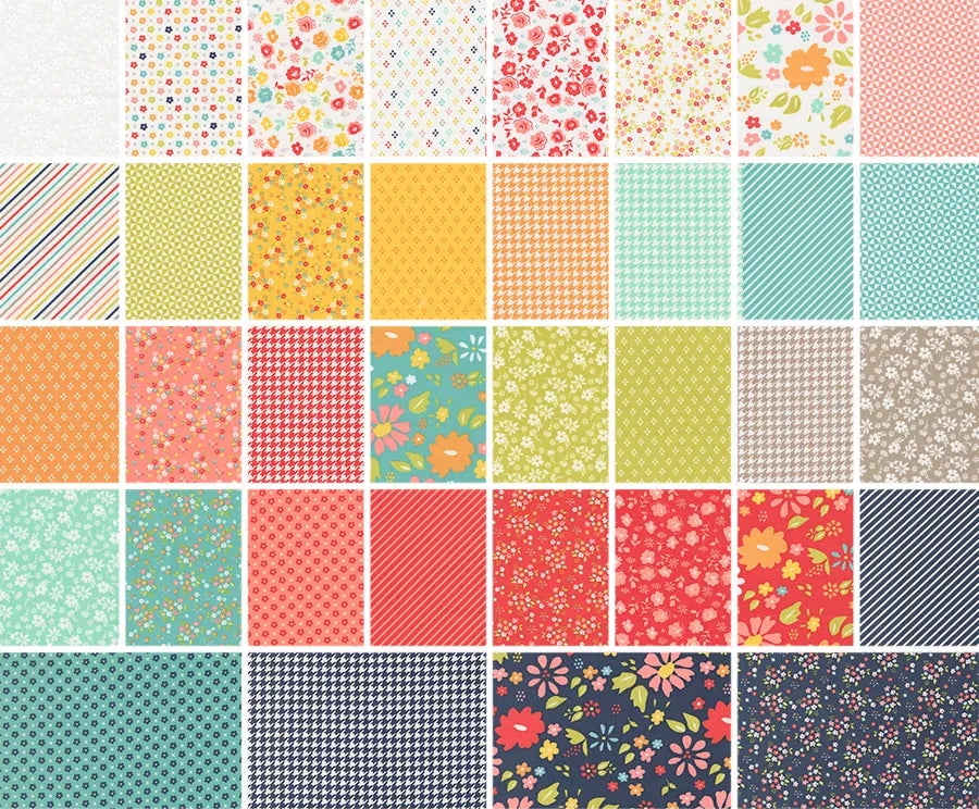 Moda - Delightfully Yours Jelly Roll by Sherri & Chelsi 40 pcs