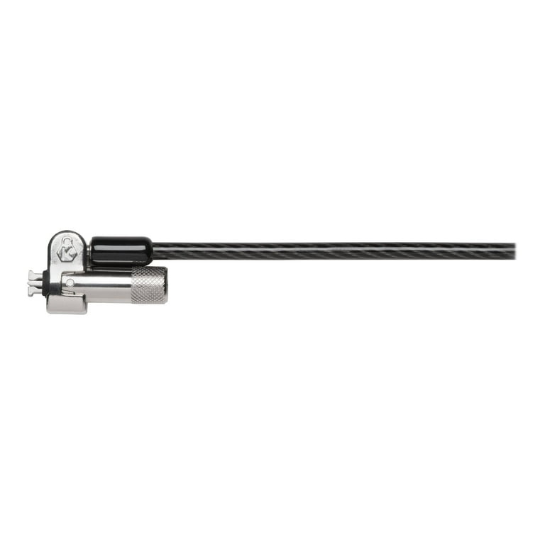 Kensington ClickSafe 2.0 Keyed Laptop Lock - Keyed Lock - Black - Carbon Steel - 6 ft - For Notebook Kensington ClickSafe 2.0 Keyed Laptop Lock - Keyed Lock - Black - Carbon Steel - 6 ft - For Notebook