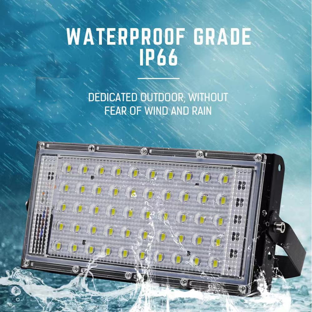 Ledander LED flood light module 50W aluminum floodlight outdoor  waterproof(Green light)/2PCS