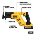 thumbnail image 2 of Batería inalámbrica DCS387P1 de 5 Ah para sierra recíproca DEWALT, 20 V MAX*, 2 of 6