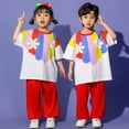 Children's Cheerleading Costume Spring Long Sleeve Competition Suit