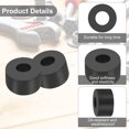 thumbnail image 3 of Uxcell 30 Pcs 0.2"ID x 0.35"OD x 0.2"T Multi Purpose Rubber Spacer, 3 of 6
