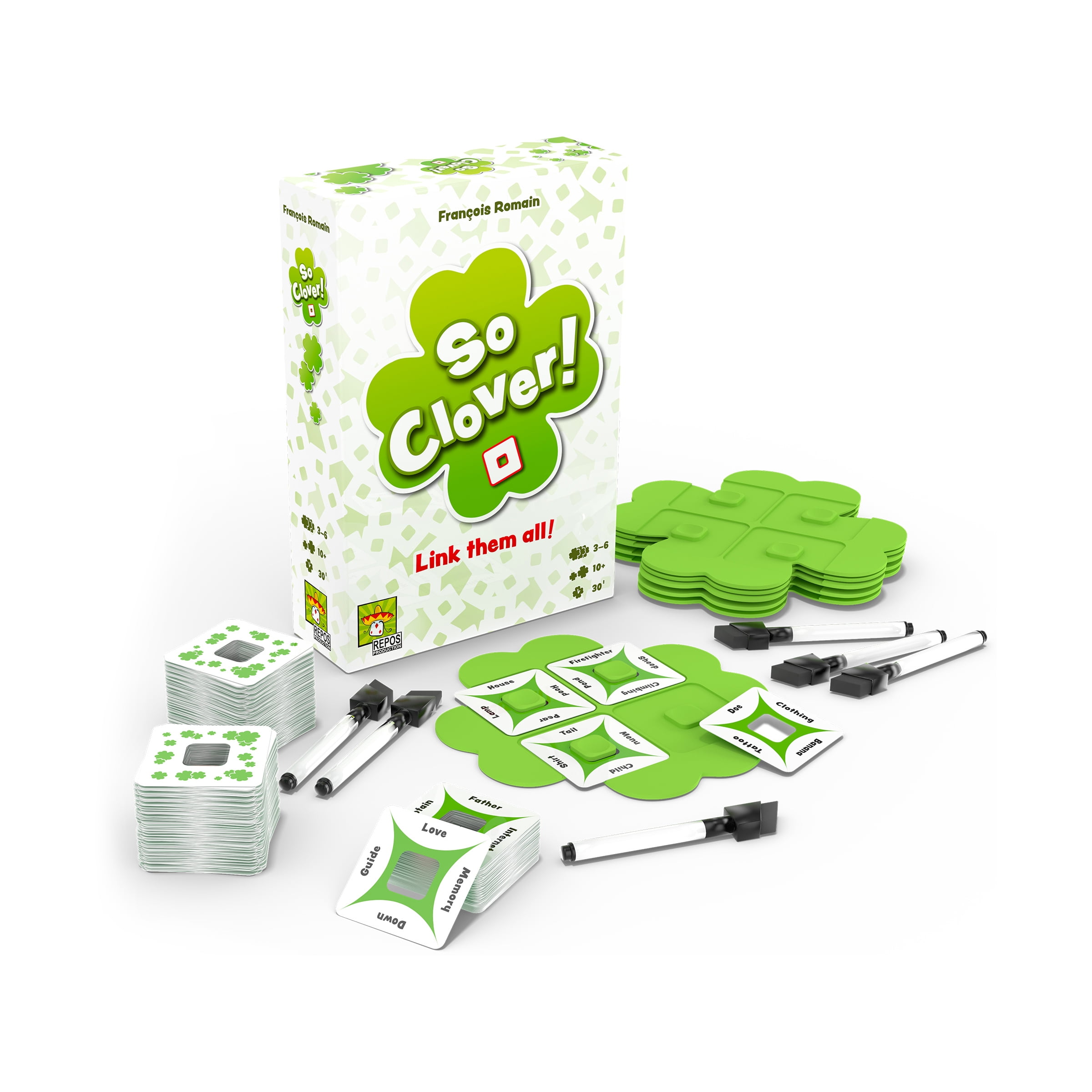 So Clover! Cooperative Family Party Game for Ages 10+, from Asmodee