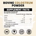 thumbnail image 5 of Zammex Bovine Colostrum Powder, Grass-Fed High IgG Colostrum Supplement Support Gut Health & Immune, Unflavored 30 Servings, 5 of 8