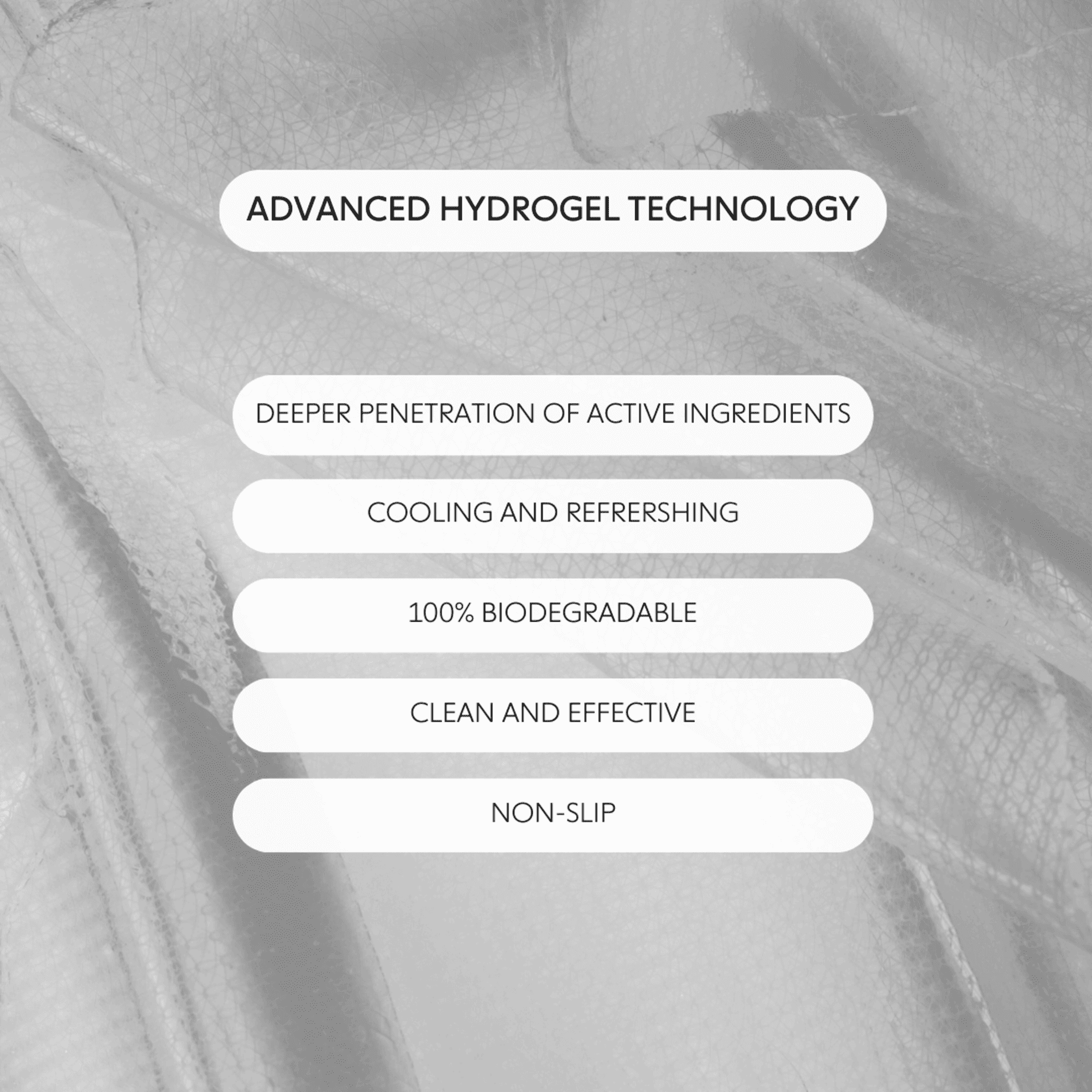 LOOPS Dream Sleep Slugging Hydrogel Face Mask, Set of 5