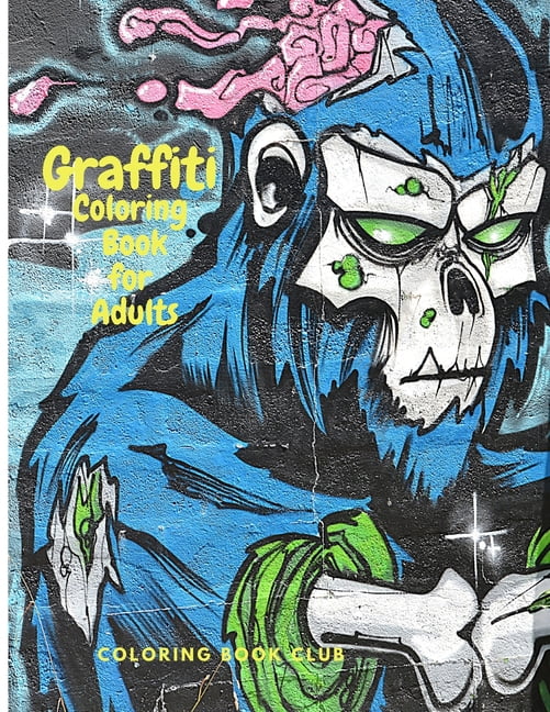 Relieve Stress Hand Painted Drawing Graffiti Painting Books Coloring Book 