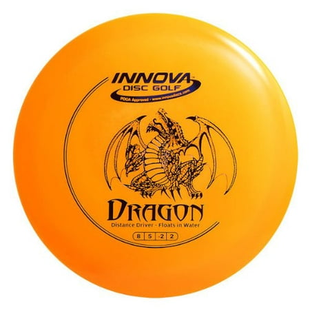Innova Champion DX Dragon Golf Disc (Colors may vary), Best Choice For New Players, Water Hazard Shots And Tailwind Drives By Innova Champion (Best Disc For Rollers)