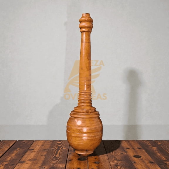 Traditional Wooden Gada Mudgar | Indian Strength Training & Functional Fitness Equipment (4 KG)