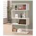 Coaster White Floating Bookcase