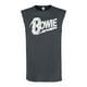 thumbnail image 1 of Amplified - Camiseta Sin Mangas David Bowie para Hombre (Carbón), 1 of 1