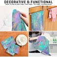 thumbnail image 7 of 6 Pack Splatter Painting Kitchen Towels Highly Absorbent, Super Soft Dishcloths 18 x 28 Inches Reusable Quick Drying Tea Towels Set for Home,Kitchen Decor Wash cloth, 7 of 7
