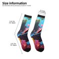 thumbnail image 2 of Uemuo Lively Cute Turtle Printed Kids Boys Socks Seamless Crew Socks Crazy Funny Athletic Sport Socks for Children, 2 of 6