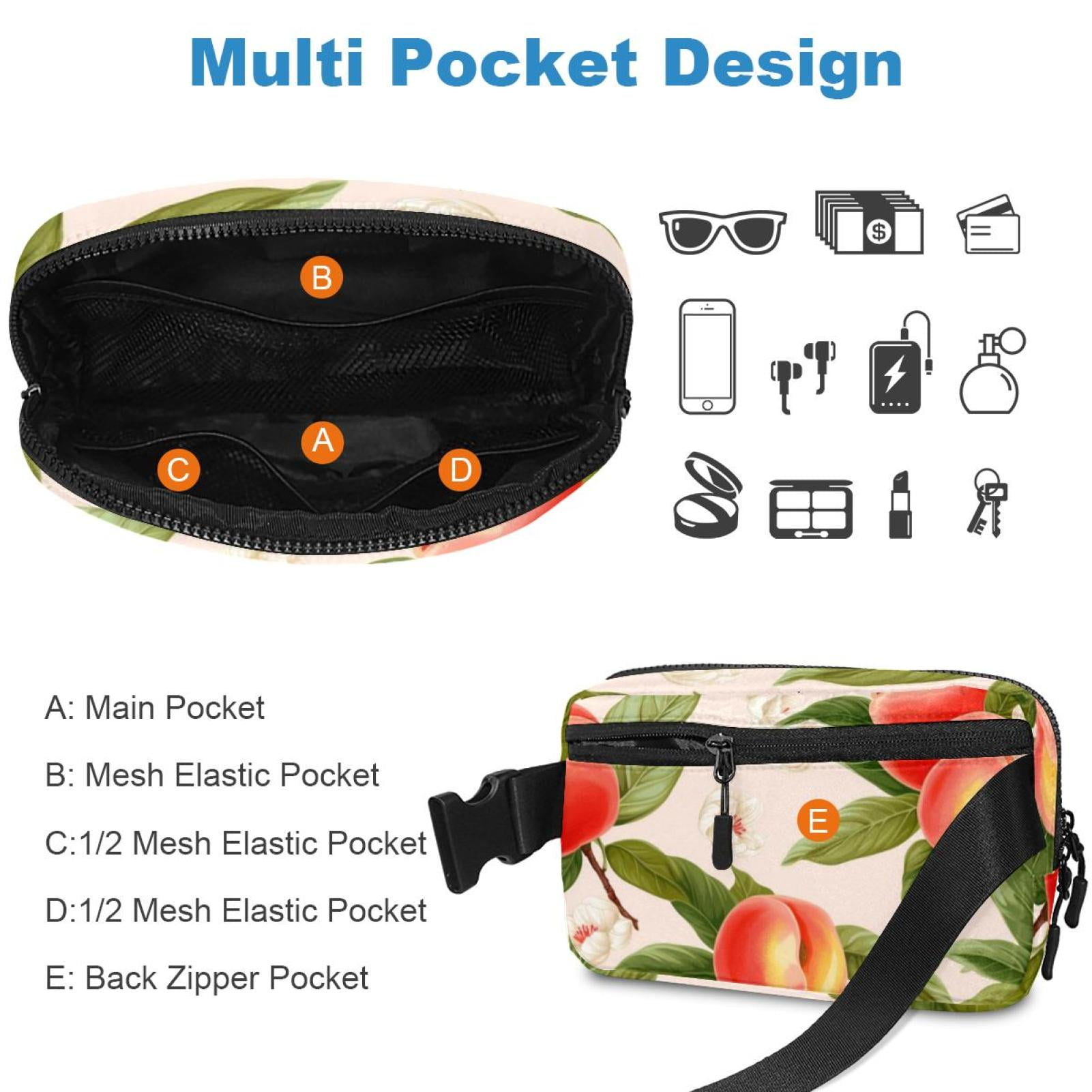 Peach fanny pack best sale