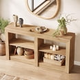 thumbnail image 5 of Tribesigns 59-Inch Farmhouse Console Table, 3-Tier Entryway Table with Storage, 5 of 7