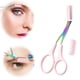 thumbnail image 3 of Tijeras de Precisión Xihbxyly para Cejas con Peine, Antideslizante, Liquidación de Verano 2024, 3 of 3