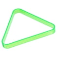 thumbnail image 1 of Soporte triangular de piscina de plástico para billar, accesorios para mesa de billar, verde, 1 of 6