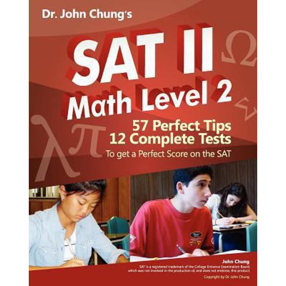Pre-Owned Dr. John Chung's SAT II Math Level 2: SAT II Subject Test - Math 2 (Dr. John Chung's Math Book Series) (Paperback) 1453726454 9781453726457