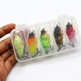 thumbnail image 3 of 5Pcs Hard Plastic Baits Cicada Crankbait Fishing Lures Insect Baits Artificial Baits Fishing Tackle Accessories, 3 of 6