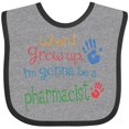 thumbnail image 3 of Inktastic Pharmacist Future Boys or Girls Baby Bib, 3 of 4