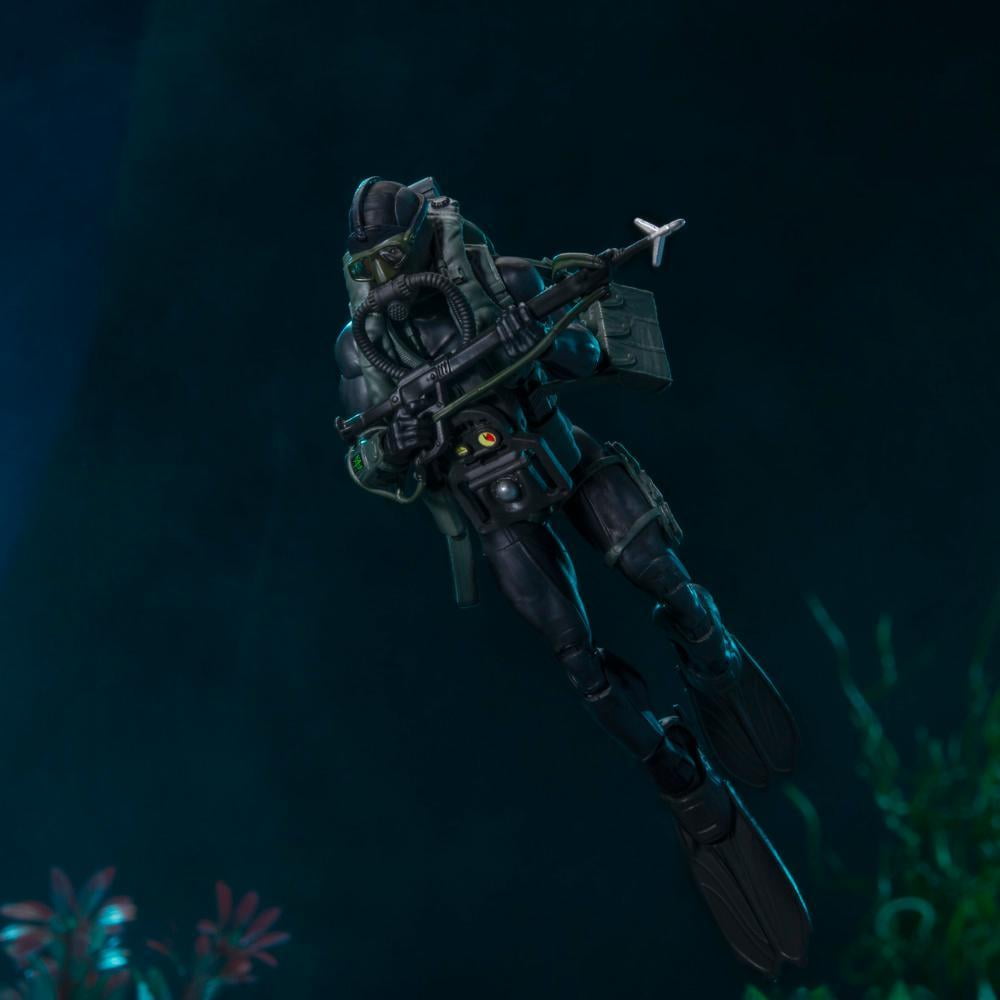 G.I. Joe Classified Series 60th Anniversary Action Sailor - Recon Diver, 6” Action Figure
