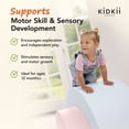 thumbnail image 4 of KIDKII Rainbow Classic Soft Foam Play Blocks, Indoor Climber Set for Toddlers, Pastel, 4 of 8