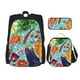 thumbnail image 1 of Disketp Vegetable Mochila Estampada de Gran Capacidad con Lonchera y Estuche, Set de 3 Piezas para Estudiantes, 1 of 7