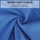 thumbnail image 2 of Chaleco de forro polar para perros y gatos, suéter suave y cálido, sudadera con capucha para perros, ropa de invierno para perros pequeños y medianos, caniche, chihuahua, bulldog, sphynx y gato (azul), 2 of 5