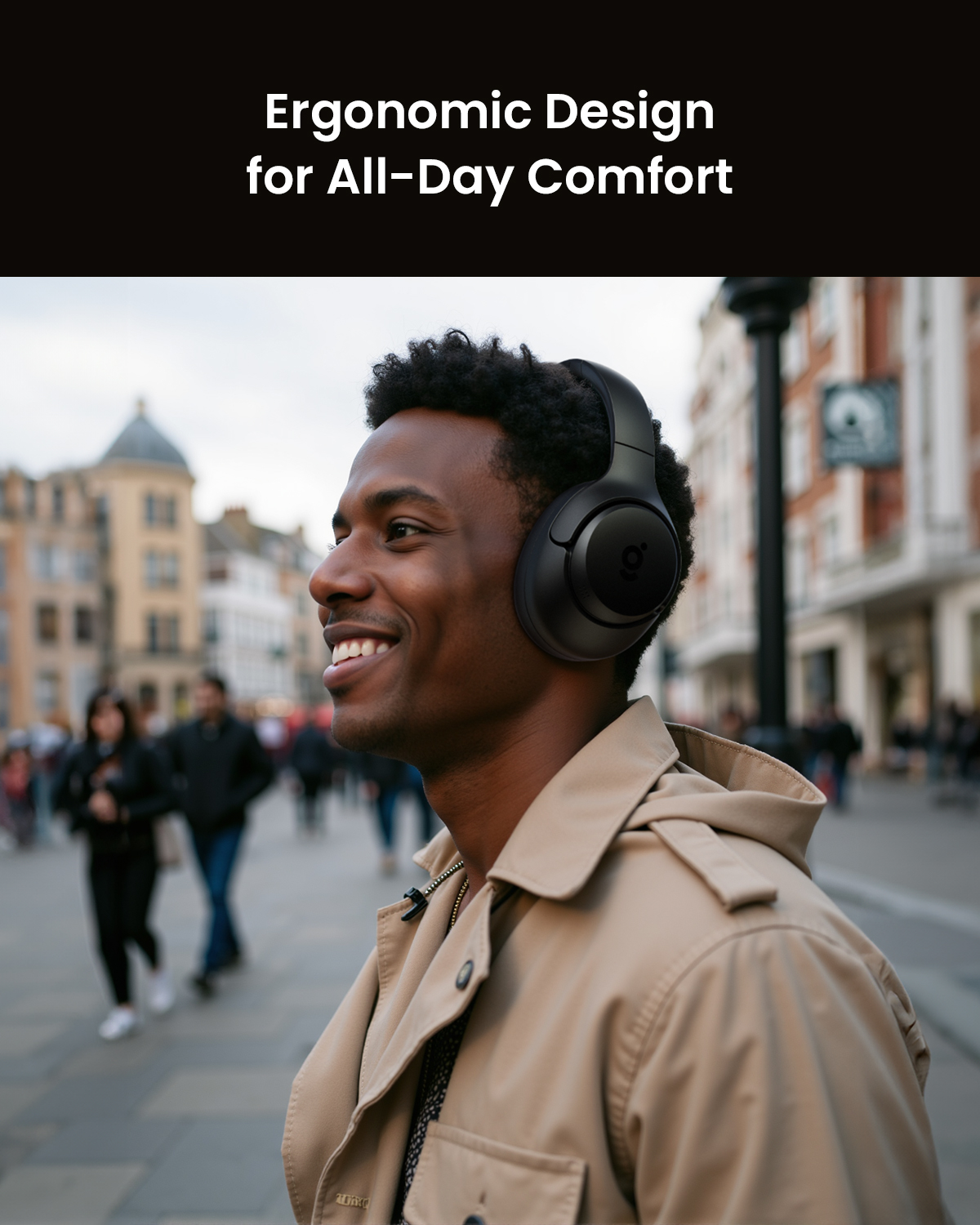 WeGear ANC Wireless Over-Ear Headphones with 60H Playtime photo 8