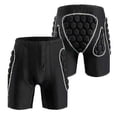 thumbnail image 2 of Women#39;s Hip Protector Padded Shorts Armor Hip Protector Padded Shorts Green, L, 2 of 3